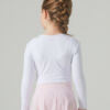 Cache-Coeur Enfants Vidy JR Blanc Temps Danse – Image 4