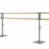 Barre Double sans Roulettes et Ajustable Giselle Dinamica Ballet 1.5m – Image 4