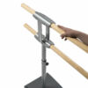 Barre Double sans Roulettes et Ajustable Giselle Dinamica Ballet 1.5m – Image 3