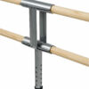 Barre Double sans Roulettes et Ajustable Giselle Dinamica Ballet 1.5m – Image 2
