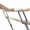 Barre Double avec Roulettes et Ajustable Giselle Dinamica Ballet 3m – Image 2