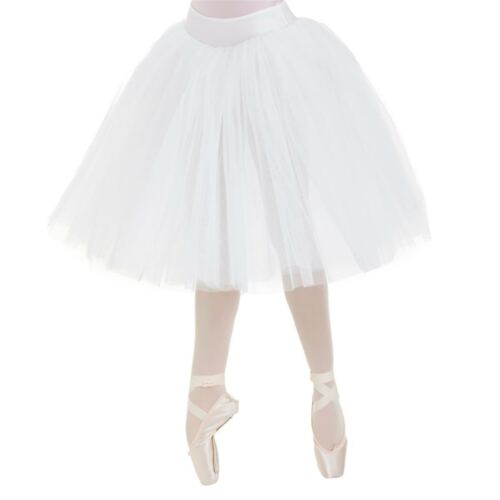 AshopZ Jupe tutu en tulle de ballet élastique classique à 3