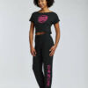 T-shirt Court Agile Neon Temps Danse
