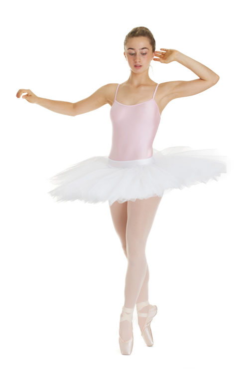 AshopZ Jupe tutu en tulle de ballet élastique classique à 3