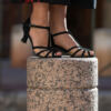 Chaussures Jasmine Noir Velours Merlet – Image 2