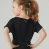 T-Shirt Enfants Agile Jr I Am Noir Temps Danse – Image 4