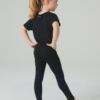 T-Shirt Enfants Agile Jr I Am Noir Temps Danse – Image 3