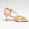 Chaussures Saphir Cuir Nude et Doré Merlet – Image 2