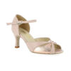 Chaussures Saphir Cuir Nude et Doré Merlet – Image 3