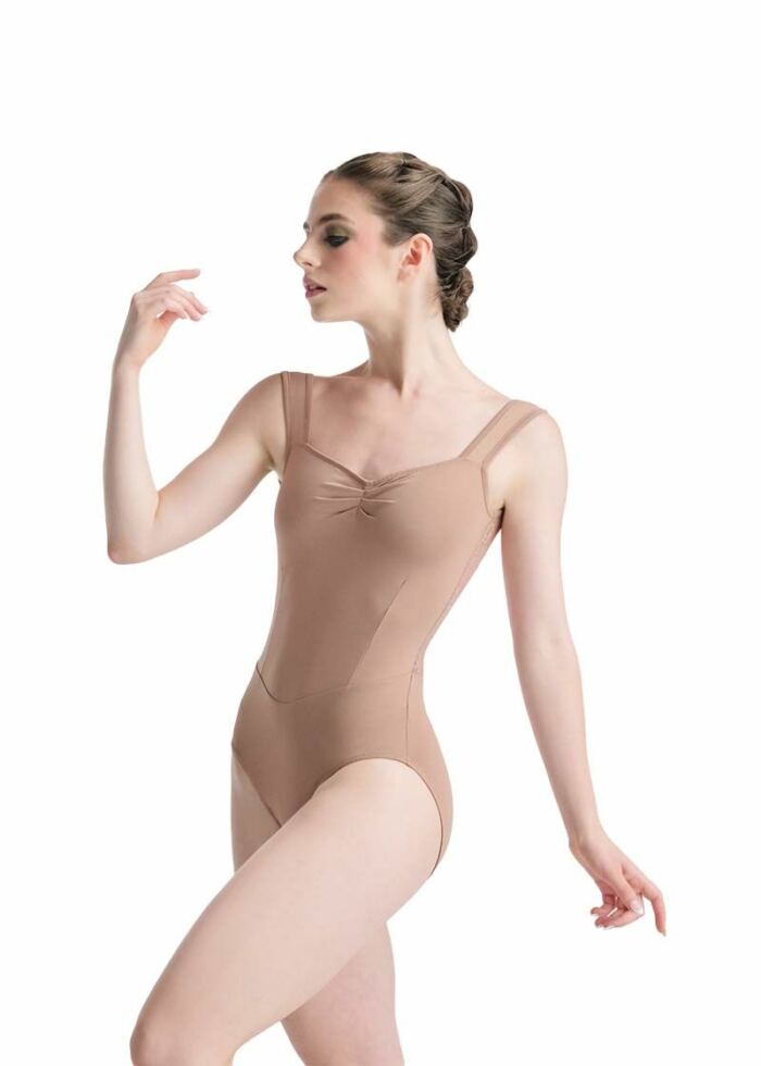 Justaucorps Inaya Café au Lait Ballet Rosa