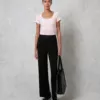 Pantalon Taille Haute S0559 Repetto