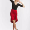 Jupe Danse Latine Alana Rubis Temps Danse – Image 5