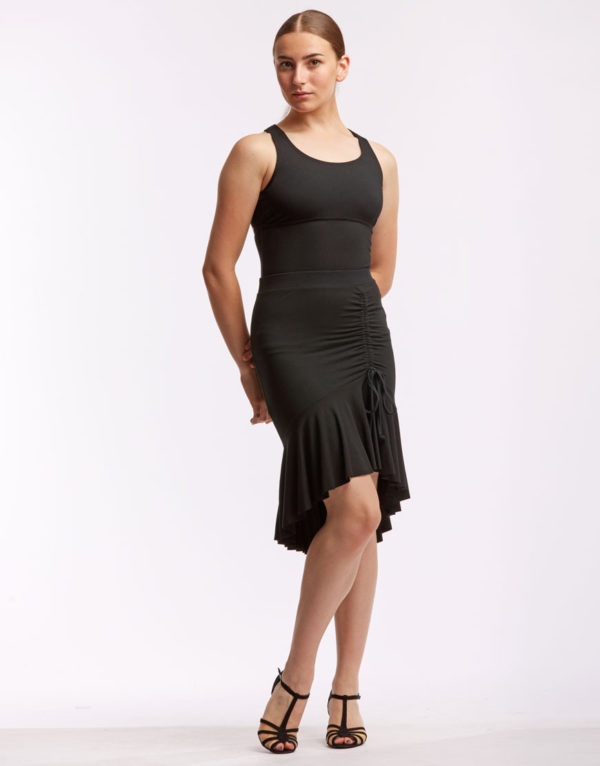 Jupe Danse Latine Alana Noir Temps Danse La Danse Bordeaux