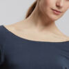 T-Shirt en Bambou Ardoise Baltik Temps Danse – Image 2