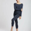 T-Shirt en Bambou Ardoise Baltik Temps Danse – Image 3