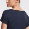 T-Shirt Agile I Am Bleu Encre Temps Danse – Image 3