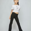 T-shirt Enfants Blanc Agile JR Papillon Temps Danse