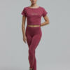 Crop Top Kiss Agile Ruban Temps Danse – Image 3