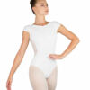 Justaucorps Enfants Maeva Blanc Ballet Rosa