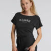 T-Shirt Court Noir Agile Danse Temps Danse