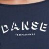 T-Shirt Court Bleu Encre Agile Danse Temps Danse – Image 5
