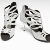 Chaussures Kizomba en Glitter Argento 7/82 Talon 8.5 cm Lidmag