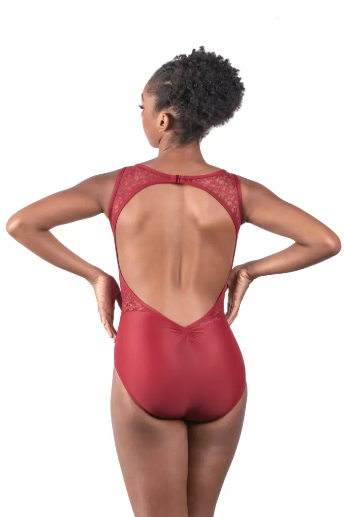 Justaucorps Laura Bordeaux Ballet Rosa – Image 5