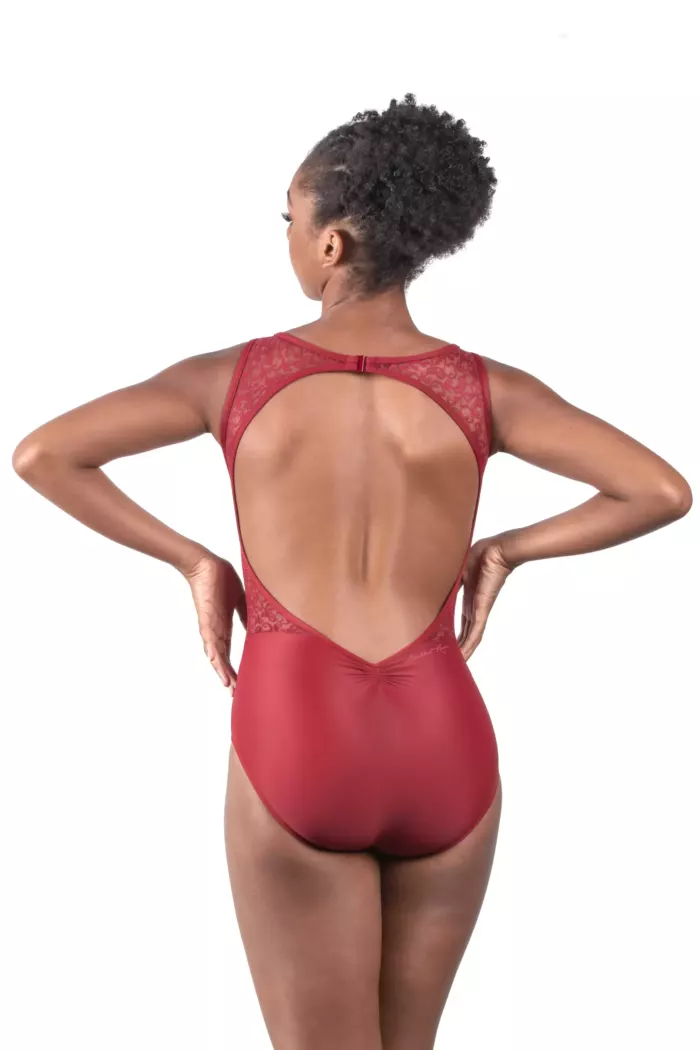 Justaucorps Laura Bordeaux Ballet Rosa – Image 5