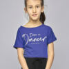 T-Shirt Enfants Agile JR I Am Cobalt Temps Danse
