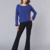 T-Shirt en Viscose Assia Cobalt Temps Danse – Image 4