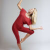 T-Shirt Yoga Ava Terrarossa Temps Danse – Image 2