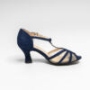 Chaussures Velours Bleu Nuit Jasmine Merlet – Image 2
