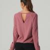 T-Shirt en Viscose Assia Rosybrown Temps Danse – Image 3