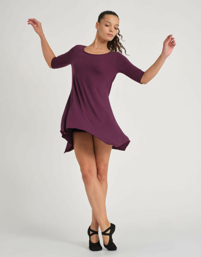 Robe-Tunique Bakis Black Cherry Temps Danse – Image 2