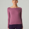 T-Shirt en Bambou Baltik Mauve Temps Danse