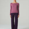 T-Shirt en Bambou Baltik Mauve Temps Danse – Image 2
