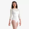 Justaucorps Paola Blanc SL129 So Dança