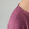 T-Shirt en Bambou Bardane Mauve Temps Danse – Image 4