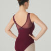 Justaucorps en Tulle Darma Bordeaux Temps Danse
