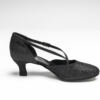 Chaussures de Danse 4/57 Glitter Nero Talon 5 cm Lidmag – Image 2