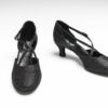 Chaussures de Danse 4/57 Glitter Nero Talon 5 cm Lidmag