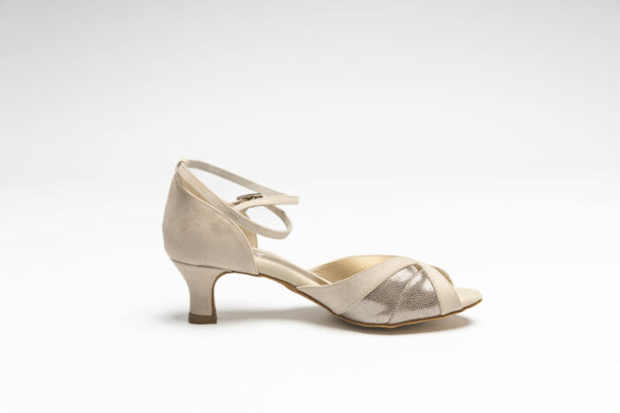 Chaussures de Danse 4/09 Beige Talon 5 cm Lidmag – Image 2