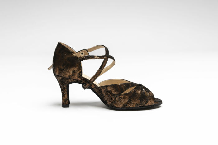 Chaussures Sabia Bronze Cuir Isola Merlet – Image 2