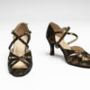 Chaussures Sabia Bronze Cuir Isola Merlet