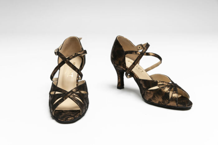 Chaussures Sabia Bronze Cuir Isola Merlet