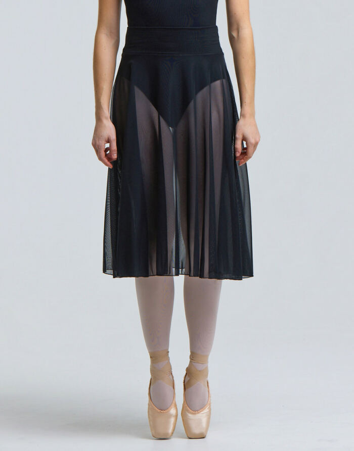Jupe de Danse en Tulle Dorothy Noir Temps Danse – Image 3