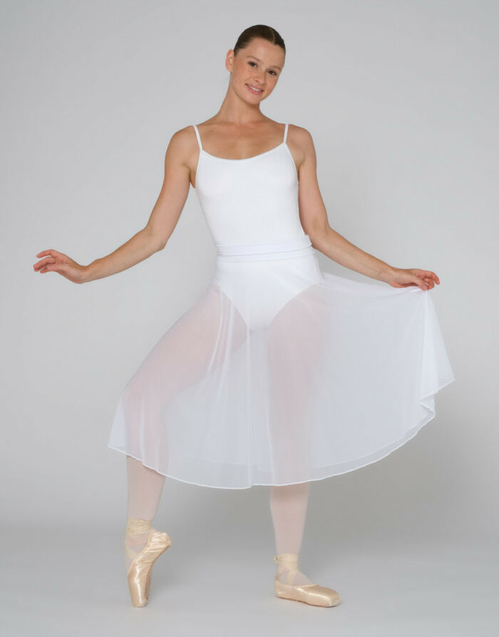Jupe de Danse en Tulle Dorothy Blanc Temps Danse – Image 2