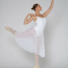 Jupe de Danse en Tulle Dorothy Blanc Temps Danse