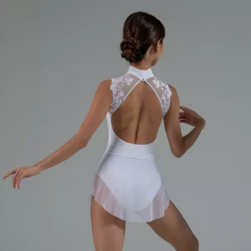 Jupette Skylar Blanc Ballet Rosa pour enfants en version classique