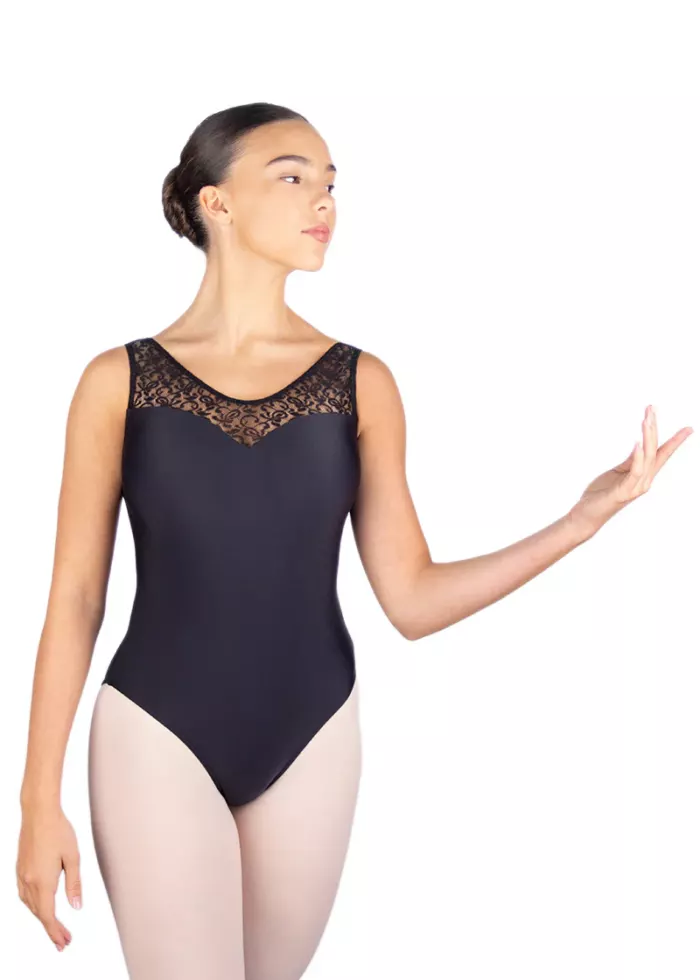 Justaucorps Boheme Noir Ballet Rosa – Image 3